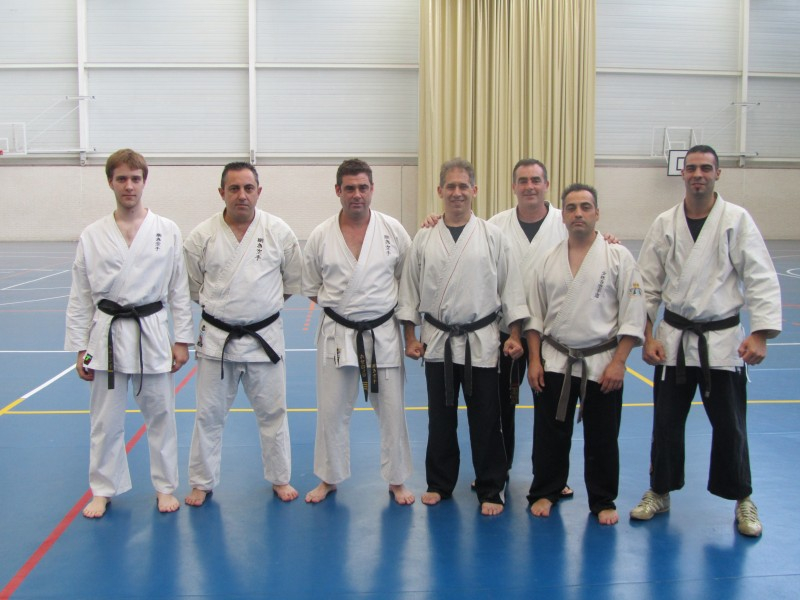 Cuadro de profesores karate jitsu